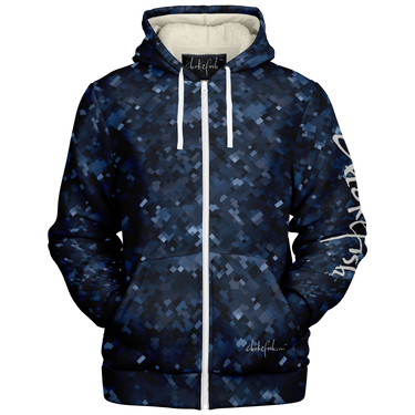 Chokefish™ Microfleece Zip-Up Hoodie Camouflage-018